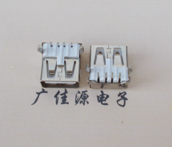 郴州USB AF母座 LCP 耐高温250度280度 环保白胶芯