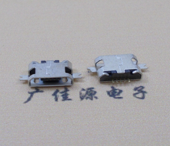 郴州MICRO USB B型口 两脚SMT沉板0.7/1.0/1.6直边