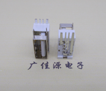 郴州USB侧立式短体10.0尺寸 侧插加宽脚5A大电流插座