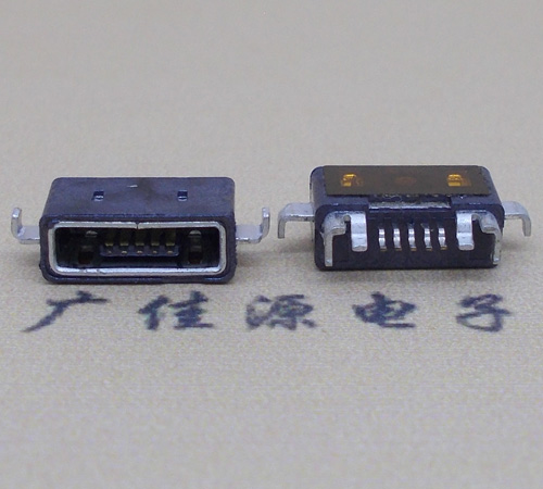 郴州MICRO USB防水AB型口母头3D图纸封装