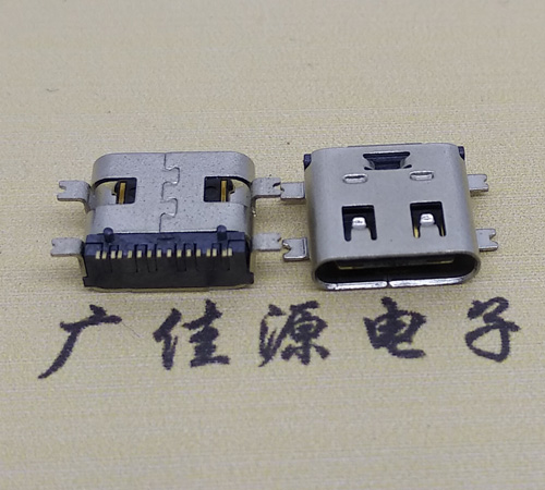 郴州type-c16p母座全贴带弹片连接器